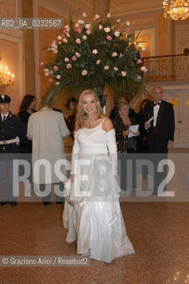 VENEZIA 14/12/03 - INAUGURAZIONE DEL GRAN TEATRO LA FENICE IL DIRETTORE DEL SETTIMANALE CHI SILVANA GIACOBINI ©Graziano Arici/Rosebud2