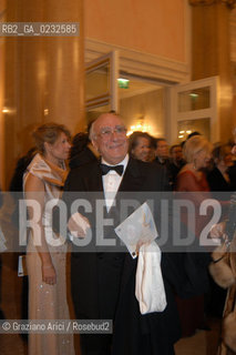 VENEZIA 14/12/03 - INAUGURAZIONE DEL GRAN TEATRO LA FENICE LINDUSTRIALE GIOVANNI RANA.- ©Graziano Arici/Rosebud2