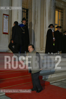 VENEZIA 14/12/03 - INAUGURAZIONE DEL GRAN TEATRO LA FENICE LECONOMISTA RENATO BRUNETTA.- ©Graziano Arici/Rosebud2