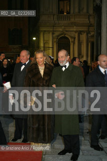 VENEZIA 14/12/03 - INAUGURAZIONE DEL GRAN TEATRO LA FENICE I DUCHI DI KENT..- ©Graziano Arici/Rosebud2