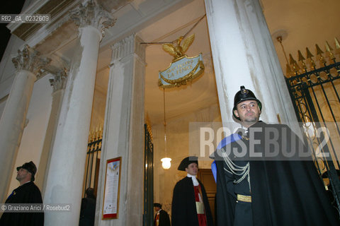VENEZIA 14/12/03 - INAUGURAZIONE DEL GRAN TEATRO LA FENICE.- ©Graziano Arici/Rosebud2