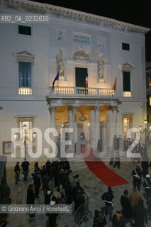 VENEZIA 14/12/03 - INAUGURAZIONE DEL GRAN TEATRO LA FENICE.- ©Graziano Arici/Rosebud2