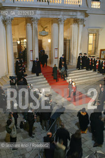VENEZIA 14/12/03 - INAUGURAZIONE DEL GRAN TEATRO LA FENICE.- ©Graziano Arici/Rosebud2