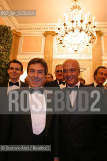 VENEZIA 14/12/03 - INAUGURAZIONE DEL GRAN TEATRO LA FENICE IL DIRETTORE DEL TG1 FABRIZIO DEL NOCE.- ©Graziano Arici/Rosebud2