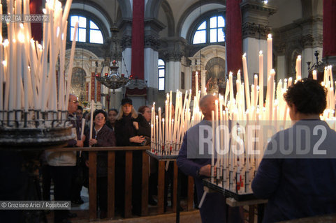 VENEZIA FESTA DELLA MADONNA DELLA SALUTE -  © 2003 Graziano Arici/Rosebud2 RELIGIONE.CANDELA.