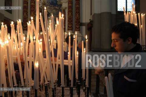 VENEZIA FESTA DELLA MADONNA DELLA SALUTE -  © 2003 Graziano Arici/Rosebud2 RELIGIONE.CANDELA.