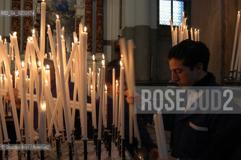 VENEZIA FESTA DELLA MADONNA DELLA SALUTE -  © 2003 Graziano Arici/Rosebud2 RELIGIONE.CANDELA.