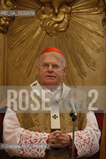 VENEZIA FESTA DELLA MADONNA DELLA SALUTE - PROCESSIONE CON IL CARDINALE PATRIARCA ANGELO SCOLA © 2003 Graziano Arici/Rosebud2 RELIGIONE
