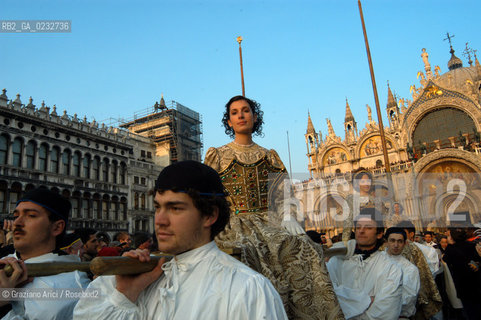 VENEZIA CARNEVALE FESTA DELLE MARIE © 2004 Graziano Arici/Rosebud2 MASCHERA