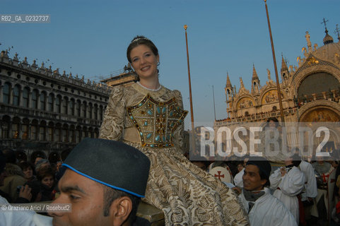 VENEZIA CARNEVALE FESTA DELLE MARIE © 2004 Graziano Arici/Rosebud2 MASCHERA