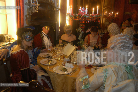 VENEZIA 21/2/04 - PALAZZO PISANI MORETTA - FESTA DEL DOGE - CARNEVALE ©Graziano Arici/Rosebud2