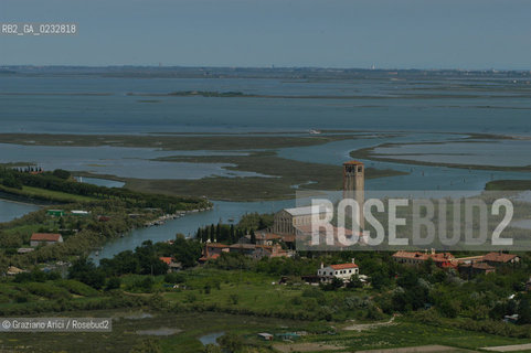 VENEZIA 25-05-04 TORCELLO COMPLESSO DELLE BASILICHE ©Graziano Arici/Rosebud2 AEREA