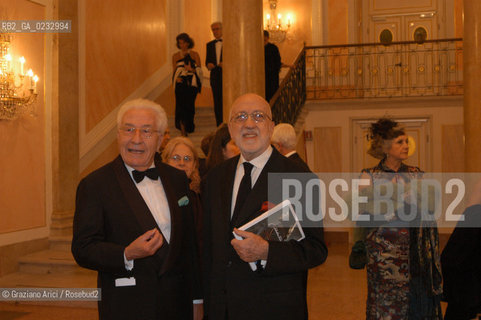 VENEZIA 12/11/04 APERTURA DELLA STAGIONE OPERISTICA AL GRAN TEATRO LA FENICE : IL COREOGRAFO PIER LUIGI PIZZI ©Graziano Arici/Rosebud2