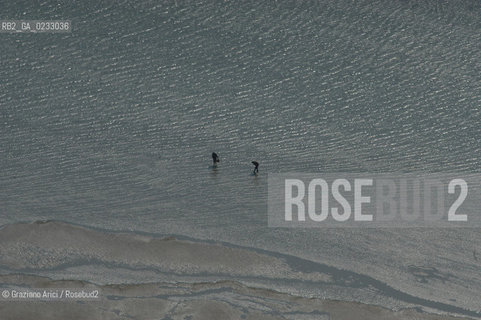 VENEZIA MARZO 2005 - LAGUNA SECCA DEL BACAN ©Graziano Arici/Rosebud2 PESCA.