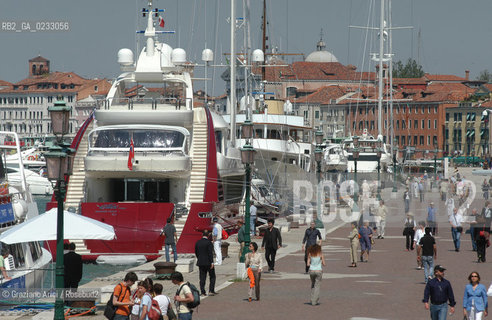 VENEZIA GIUGNO 2005 - YACHT A VENEZIA ©Graziano Arici/Rosebud2 BARCA A VELA