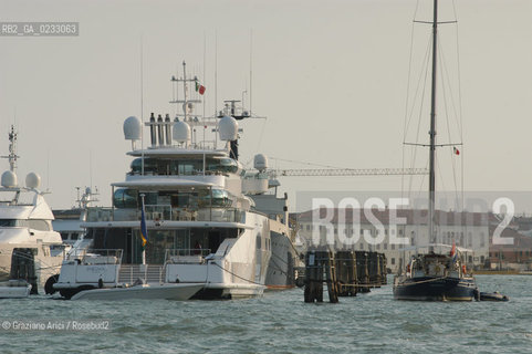 VENEZIA GIUGNO 2005 - YACHT A VENEZIA ©Graziano Arici/Rosebud2 BARCA A VELA