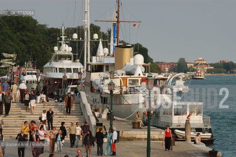 VENEZIA GIUGNO 2005 - YACHT A VENEZIA ©Graziano Arici/Rosebud2 BARCA A VELA