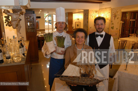 VENEZIA MAGGIO 2005 THE RESTAURANT  AGLI ALBORETTI :  ©Graziano Arici/Rosebud2 GASTRONOMIA RISTORANTE A.LINGUERRI