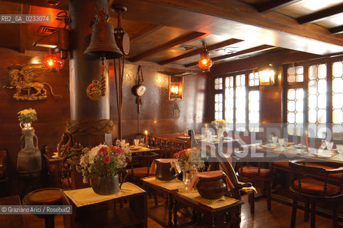 VENEZIA MAGGIO 2005 THE RESTAURANT  LA CARAVELLA ©Graziano Arici/Rosebud2 GASTRONOMIA RISTORANTE