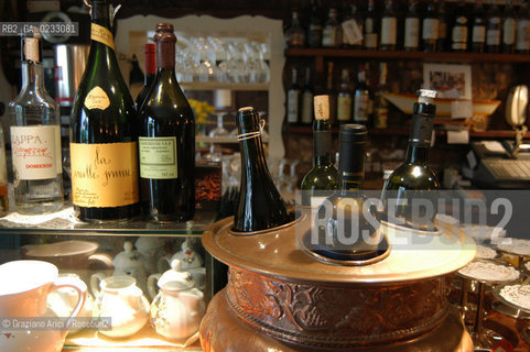 VENEZIA MAGGIO 2005 THE RESTAURANT  AL COVO WITH CESARE BENELLI AND HIS WIFE ©Graziano Arici/Rosebud2 GASTRONOMIA RISTORANTE