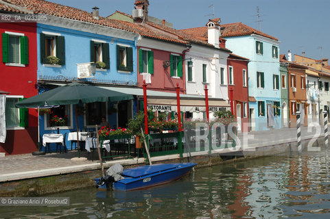 VENEZIA MAGGIO 2005 THE RESTAURANT  AL GATTO NERO   WITH RUGGERO BOVO AND HIS SON ©Graziano Arici/Rosebud2 GASTRONOMIA RISTORANTE BURANO