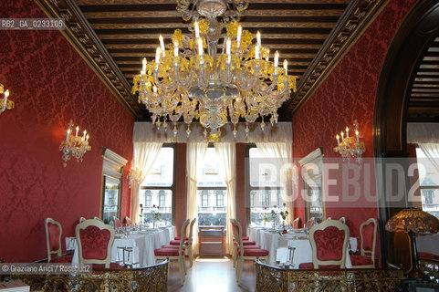 VENEZIA MAGGIO 2005 THE RESTAURANT  QUADRI  ©Graziano Arici/Rosebud2 GASTRONOMIA RISTORANTE
