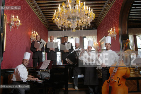 VENEZIA MAGGIO 2005 THE RESTAURANT  QUADRI  ©Graziano Arici/Rosebud2 GASTRONOMIA RISTORANTE