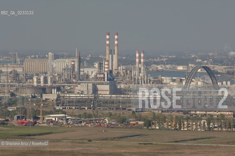 VENEZIA 18/09/05 FOTO AEREE DI PORTO MARGHERA ©Graziano Arici/Rosebud2