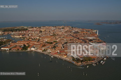 VENEZIA 18/09/05 FOTO AEREE DELLISOLA DI MURANO ©Graziano Arici/Rosebud2