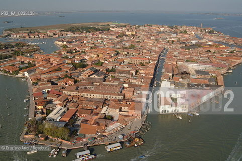 VENEZIA 18/09/05 FOTO AEREE DELLISOLA DI MURANO ©Graziano Arici/Rosebud2