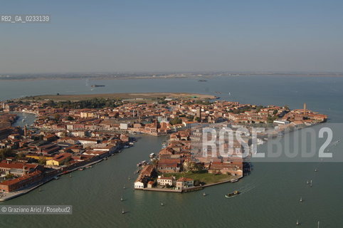 VENEZIA 18/09/05 FOTO AEREE DELLISOLA DI MURANO ©Graziano Arici/Rosebud2