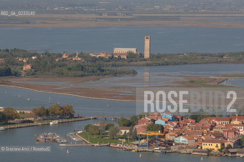 VENEZIA 18/09/05 FOTO AEREE DELLA LAGUNA NORD CON TORCELLO ©Graziano Arici/Rosebud2