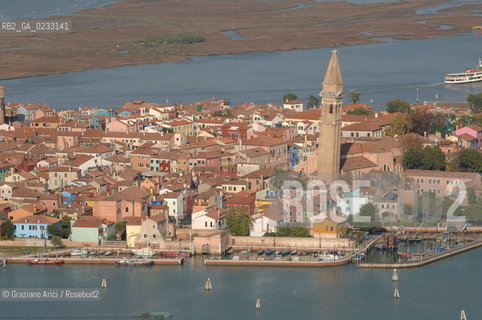 VENEZIA 18/09/05 FOTO AEREE DELLISOLA DI BURANO ©Graziano Arici/Rosebud2