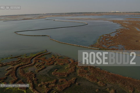 VENEZIA 18/09/05 FOTO AEREE DELLA BARENA LAGO DEI TENERI ©Graziano Arici/Rosebud2 CONSORZIO VENEZIA NUOVA LAGUNA