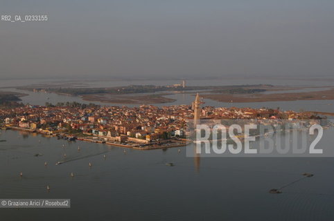 VENEZIA 18/09/05 FOTO AEREE DI BURANO ©Graziano Arici/Rosebud2  LAGUNA