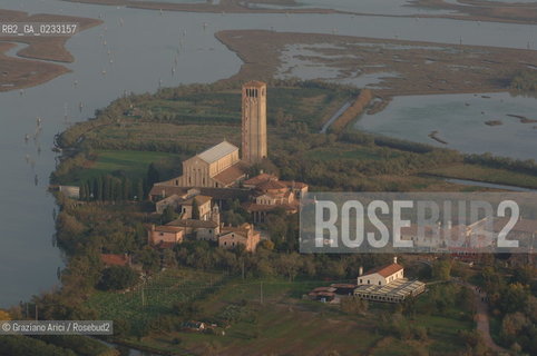 VENEZIA 18/09/05 FOTO AEREE DELLISOLA DI TORCELLO ©Graziano Arici/Rosebud2  LAGUNA