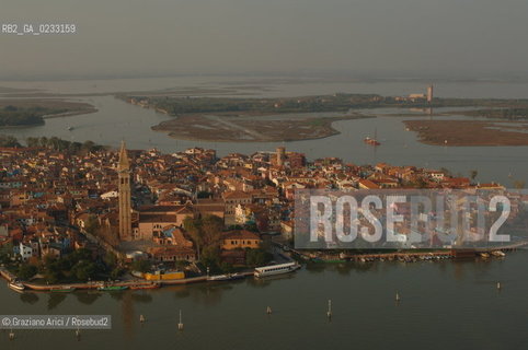 VENEZIA 18/09/05 FOTO AEREE DI BURANO ©Graziano Arici/Rosebud2  LAGUNA