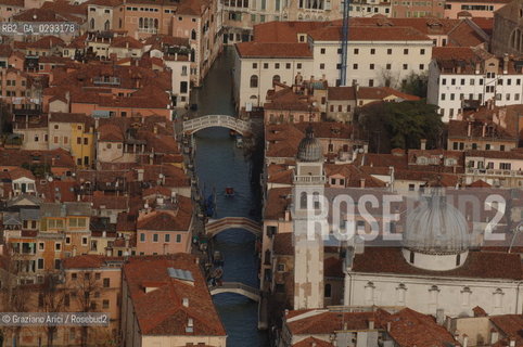 VENEZIA 1/12/05 - FOTO AEREA DI VENEZIA  ©Graziano Arici/Rosebud2