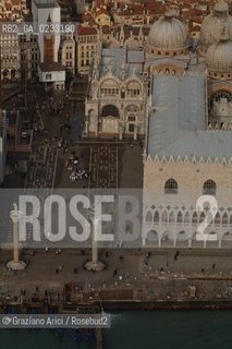 VENEZIA 1/12/05 - FOTO AEREA DI VENEZIA PIAZZA S.MARCO ©Graziano Arici/Rosebud2