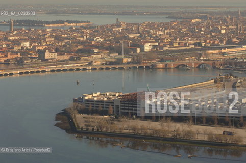 VENEZIA 11 GENNAIO 2006 - FOTO AEREA DI VENEZIA ©Graziano Arici/Rosebud2 AEREA.