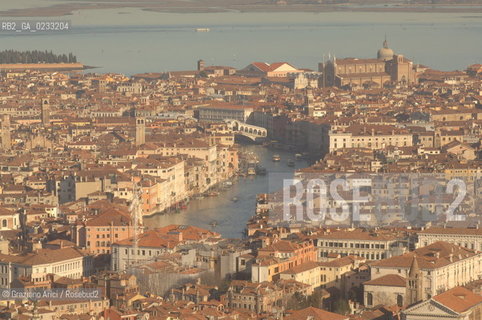 VENEZIA 11 GENNAIO 2006 - FOTO AEREA DI VENEZIA ©Graziano Arici/Rosebud2 AEREA.