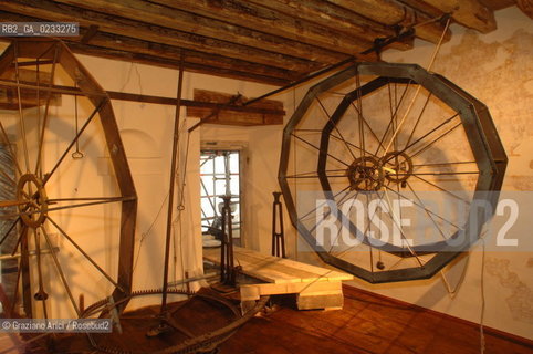 VENEZIA 22 FEBBRAIO 2006 - LAVORI DI RESTAURO DELLA TORRE DELLOROLOGIO ©Graziano Arici/Rosebud2 BRANDOLIN & DOTTOR OROLOGIO