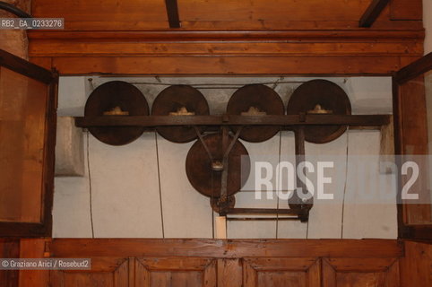 VENEZIA 22 FEBBRAIO 2006 - LAVORI DI RESTAURO DELLA TORRE DELLOROLOGIO ©Graziano Arici/Rosebud2 BRANDOLIN & DOTTOR OROLOGIO