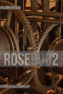 VENEZIA 24 FEBBRAIO 2006 - LAVORI DI RESTAURO DELLA TORRE DELLOROLOGIO ©Graziano Arici/Rosebud2 BRANDOLIN & DOTTOR OROLOGIO