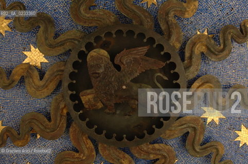 VENEZIA 24 MAGGIO 2006 - LAVORI DI RESTAURO DELLA TORRE DELLOROLOGIO ©Graziano Arici/Rosebud2 BRANDOLIN & DOTTOR