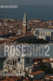 VENEZIA 13/06/06 FOTO AEREE VENEZIA SALUTE E S.MARCO ©Graziano Arici/Rosebud2