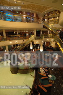 VENICE 29 JULY 2006 - THE LAUNCHING OF THE LINER MSC MUSICA OF MSC CROCIERE ©Graziano Arici/Rosebud2 VENEZIA NAVE CROCIERA TRANSATLATICO