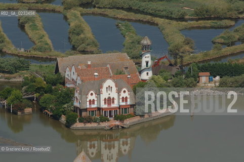 VENEZIA 14/07/06 FOTO AEREE AI LAVORI IN CORSO  PER LA RICOSTRUZIONE BARENE ©Graziano Arici/Rosebud2 CONSORZIO VENEZIA NUOVA LAGUNA