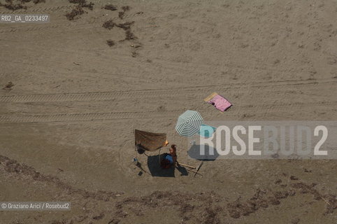 VENEZIA 13/06/06 FOTO AEREE SPIAGGIA  ©Graziano Arici/Rosebud2