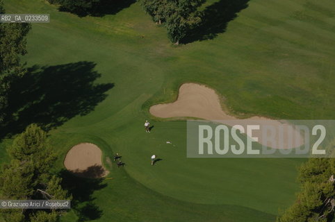 VENEZIA SETTEMBRE 2006 - FOTO AEREE DEL GOLF CLUB AGLI ALBERONI AL LIDO DI VENEZIA ©Graziano Arici/Rosebud2